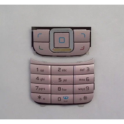 Nokia 6111 alsó-felső, Gombsor (billentyűzet), rózsaszín