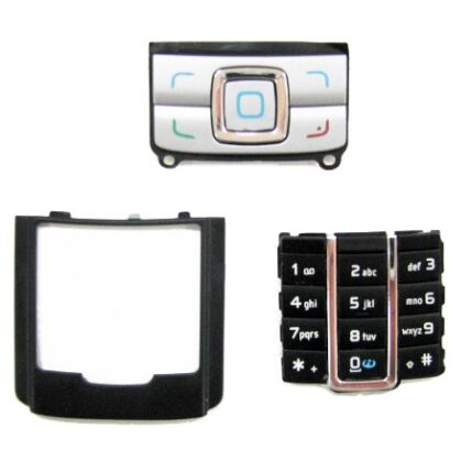 Nokia 6280 alsó+felső, Gombsor (billentyűzet), ezüst