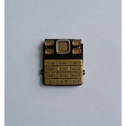 Nokia 6300, Gombsor (billentyűzet), arany