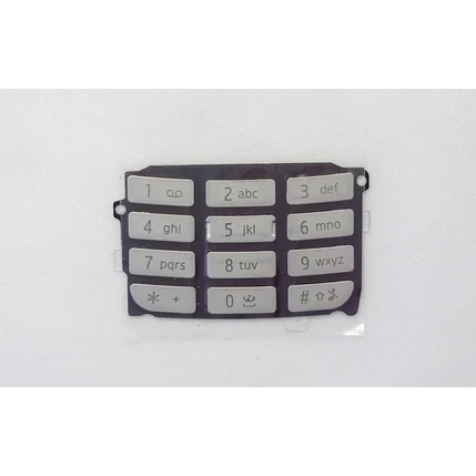 Nokia 7610 Supernova alsó, Gombsor (billentyűzet), ezüst
