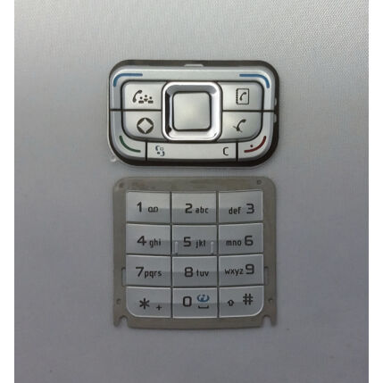 Nokia E65 alsó+felső, Gombsor (billentyűzet), ezüst