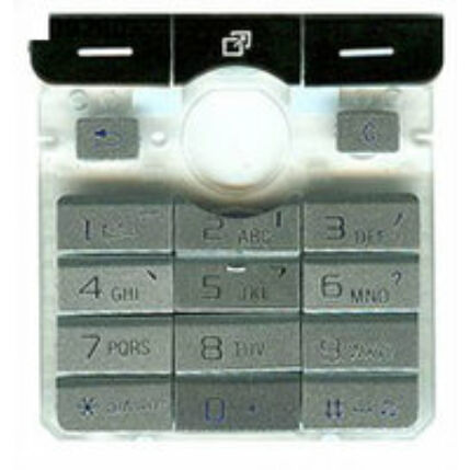 Sony Ericsson K750, Gombsor (billentyűzet), ezüst