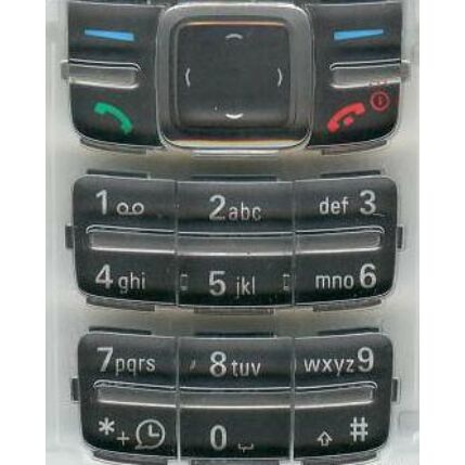 Nokia 1600, Gombsor (billentyűzet), fekete