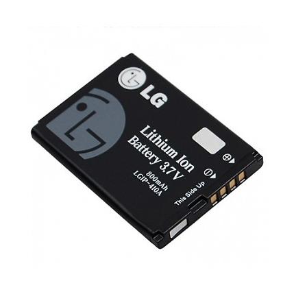 LG KF510/KE770/KG270 -LGIP-410A 800mAh, Akkumulátor (Gyári) Li-Ion