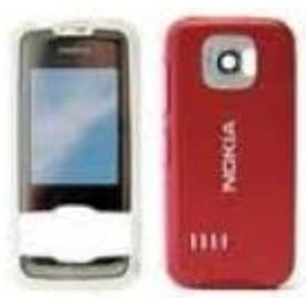 Nokia 7610 Supernova elő+akkuf, Előlap, piros