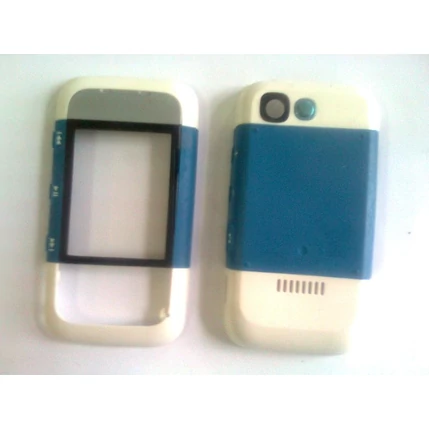 Nokia 5300 elő+akkuf, Előlap, kék