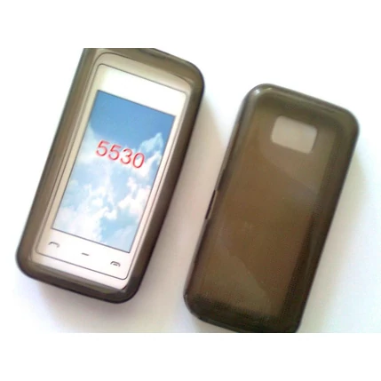 Nokia 5530, Szilikon tok, S-Case, barna