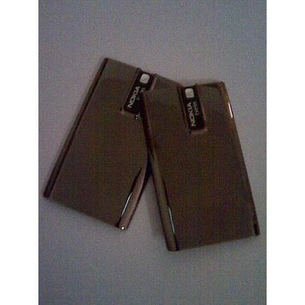 Nokia E66, Akkufedél, szürke - grey steel