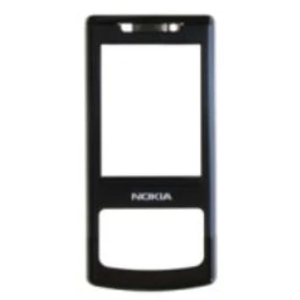 Nokia 6500 Sl, Előlap, (plexi nélkül), fekete