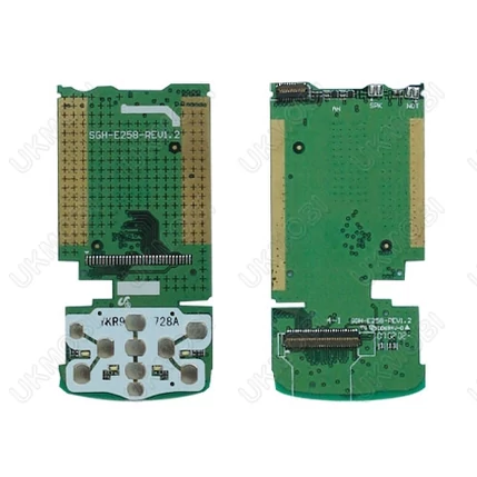 Samsung E250 rev 1.2, Billentyűzet panel, (felső)