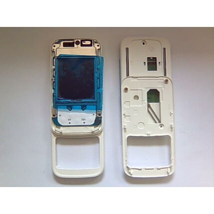 Nokia 5200, Csúszka, (LCD+panel), fehér