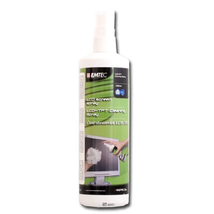 LCD kijelző tisztító spray Emtec 250 ml