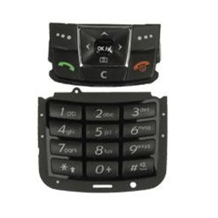 Samsung E250 alsó+felső, Gombsor (billentyűzet), fekete