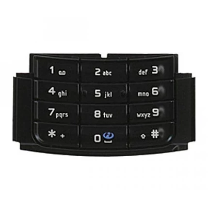 Nokia N95 8GB alsó, Gombsor (billentyűzet), fekete