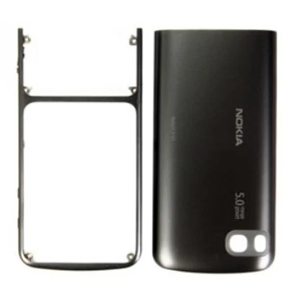 Nokia C3-01 elő+akkuf, Előlap, szürke