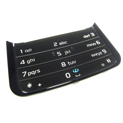 Nokia N96 alsó, Gombsor (billentyűzet), fekete