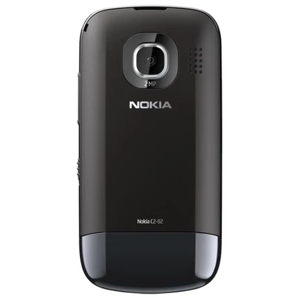 Nokia C2-02, Akkufedél, fekete