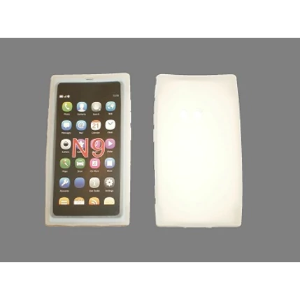 Nokia N9-00, Szilikon tok, S-Case, fehér