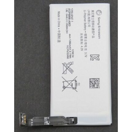 Sony Xperia GO ST27 1265mAh -1255-9147, Akkumulátor (Gyári) Li-Ion