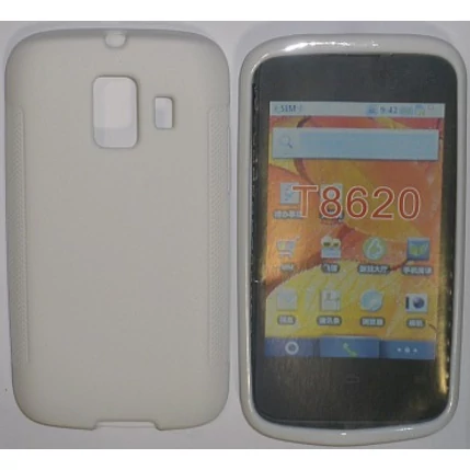 Huawei Y200, Szilikon tok, S-Case, fehér