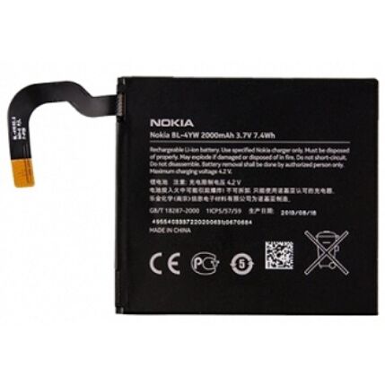 Nokia Lumia 925 -BL-4YW, Akkumulátor (Gyári) Li-Ion