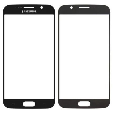 Samsung G920 Galaxy S6, Üveg, fekete
