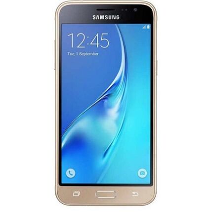 Samsung J320 Galaxy J3 2016, LCD kijelző érintőplexivel, arany