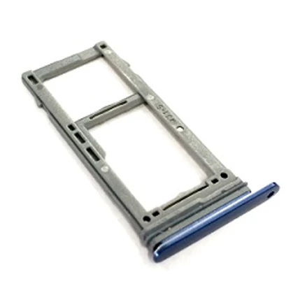 Samsung G965 Galaxy S9+ SingleSim, SIM tartó, (memóriakártya tartó), kék