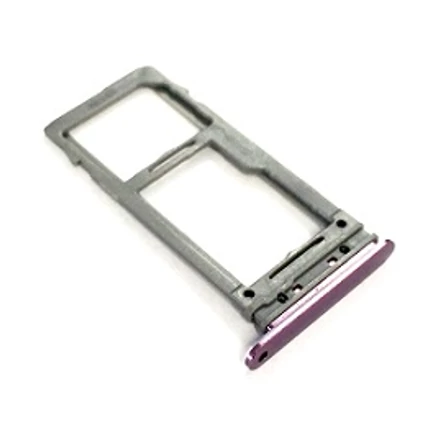 Samsung G965 Galaxy S9+ SingleSim, SIM tartó, (memóriakártya tartó), lila