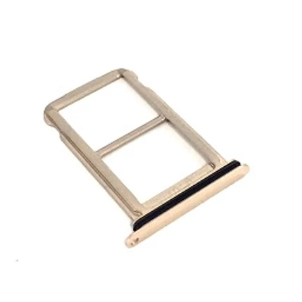 Huawei P20/P20 DualSIM, SIM kártya tartó tálca, (memóriakártya tartó), arany