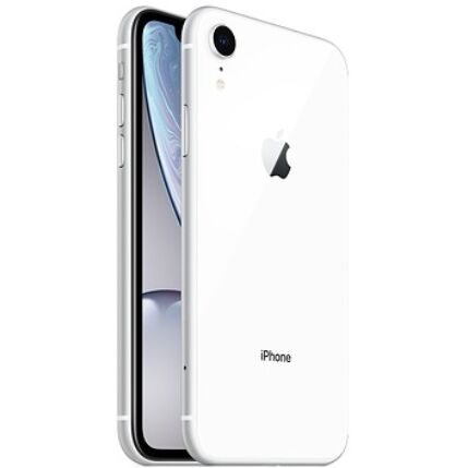 Apple iPhone XR 128GB, Mobiltelefon, fehér