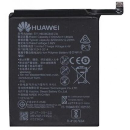 Huawei P10/Honor 9 3200mAh -HB386280ECW, Akkumulátor (Gyári) Li-Ion