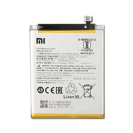 Xiaomi Redmi 7A 4000mAh -BN49, Akkumulátor (Gyári) Li-ion