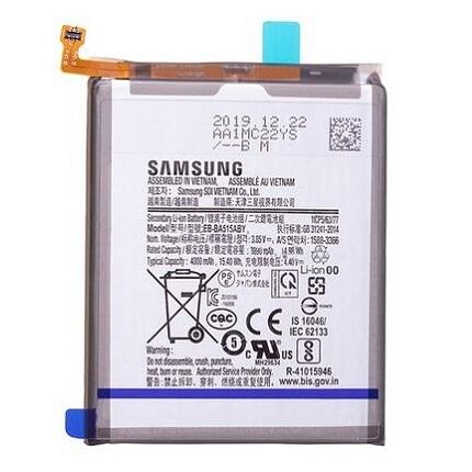 Samsung A515 Galaxy A51 4000mAh -EB-BA515ABY, Akkumulátor (Gyári) Li-Ion
