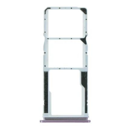 Xiaomi Redmi 9/Redmi 9A Dual, SIM kártya tartó tálca, (memóriakártya tartó), rózsaszín