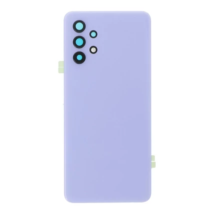 Samsung A325 Galaxy A32 4G, Akkufedél, (ragasztó, kamera plexi), lila