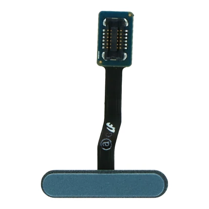 Samsung G970 Galaxy S10E, Ujjlenyomat érzékelő, oldalgomb, bekapcsológomb flex kábel, átvezető fólia, kék