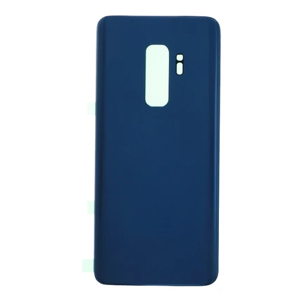 Samsung G965 Galaxy S9+, Akkufedél, (logo nélkül), kék