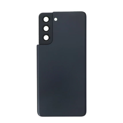 Samsung G991 Galaxy S21 5G, Akkufedél, (kamera plexi), fekete