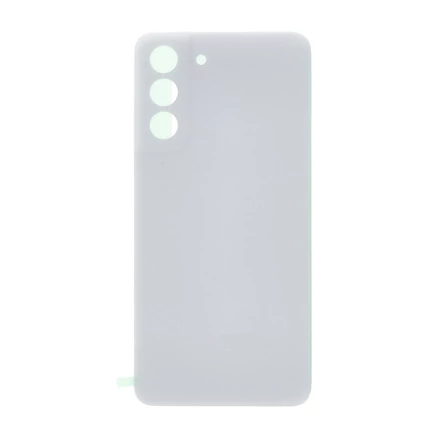 Samsung G990 Galaxy S21 FE 5G, Akkufedél, (kamera plexi, ragasztó), fehér