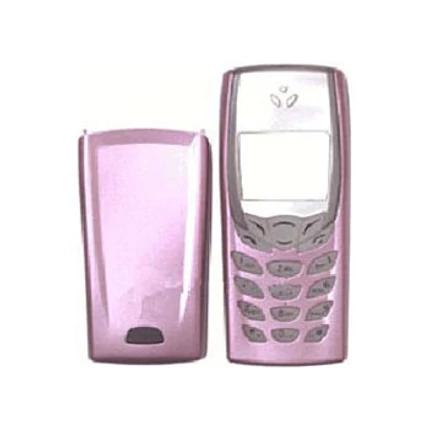 Nokia 6510 elő+akkuf, Előlap, világos lila