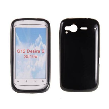 HTC G12 Desire, Szilikon tok, S-Case, fekete
