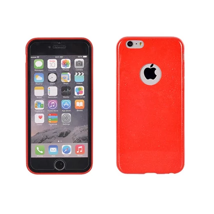 Sony Xperia M2 D2305, Szilikon tok, Candy, piros