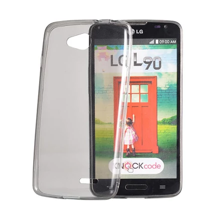Sony Xperia Z5 Mini E5803, Szilikon tok, Ultra Slim, füst