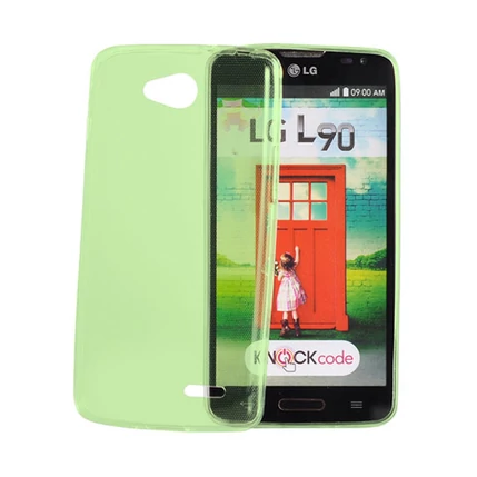 Apple iPhone 4/4S, Szilikon tok, Ultra Slim, zöld