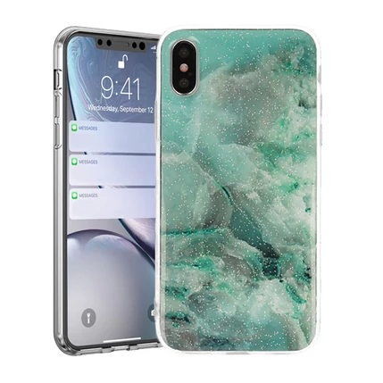 Samsung A105/M105 Galaxy A10/M10, Szilikon tok, Marble Stone, 3