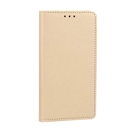 Huawei Mate 30 Pro, Oldalra nyíló flip tok, Smart, arany
