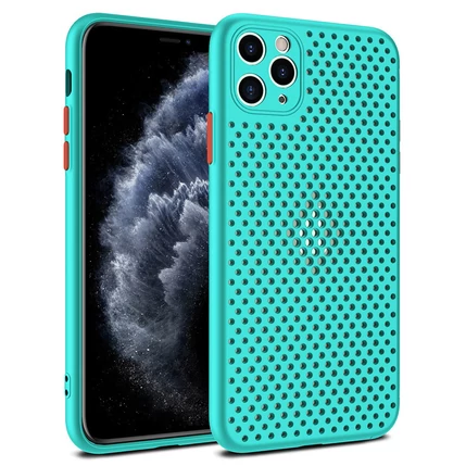 Huawei P40, Szilikon tok, Breath, menta