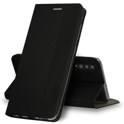 Xiaomi Mi 11 Pro, Oldalra nyíló flip tok, Vennus Sensitive, fekete
