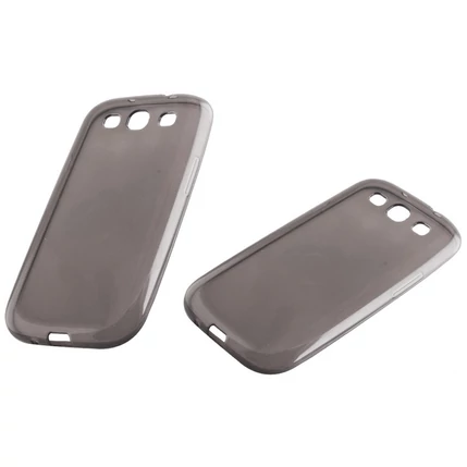 Sony Xperia U ST25i, Szilikon tok, S-Case, füst